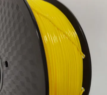 TPU filament 1.75 mm, 1 kg, dark yellow - cover
