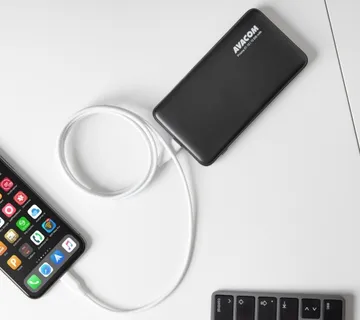 Avacom kabel MFIC-120W,USB C-Light.,MFI,120mm,bij. - cover