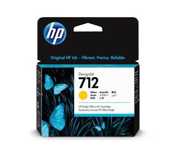 Tinta HP 3ED69A Yellow No.712 (MMG) - cover