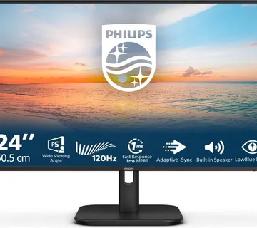 Philips 23,8" 24E1N1200A, VGA, HDMI, DP, 120Hz, zv - cover