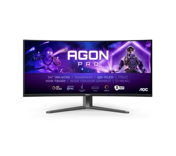 AOC AGON AG346UCD,QD-OLED, 2xHDMI, DP, USB, 175Hz - cover