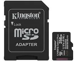 MEM SD MICRO 256GB Kingston Canvas Select Plus + Adapter SDCS3/256GB - cover