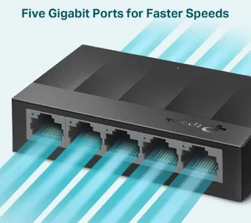 TP-Link LS1005G, 5-port Gbit switch, plastično - cover