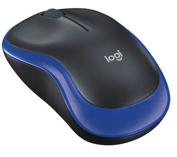 Logitech M185 bežični optički miš, plava - cover