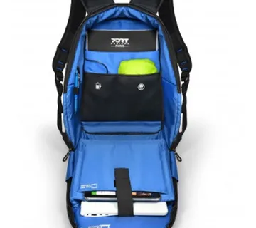 Port ruksak CHICAGO EVO 13/15.6", crn, kišna navl. - cover