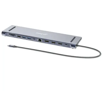 Manhattan docking USB-C 12-in-1 Triple Monitor 4K - cover