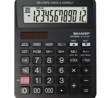 Kalkulator komercijalni 12 mjesta Sharp ELCC12D - cover