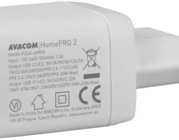 Avacom HomePRO 2 Power Delivery 40W 2x USB-C - cover