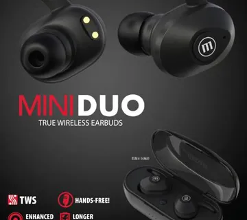 Maxell bežične slušalice TWS Mini Duo crne - Karlovac