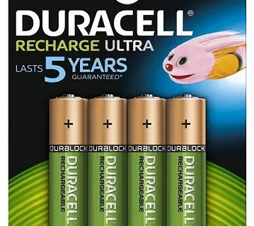 Baterija DURACELL punjiva AA 2500mAh 4/1 - cover