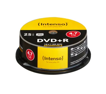 DVD+R medij INTENSO 4.7GB 16x speed, Cake Box, 25/1 - Karlovac