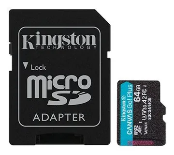 MEM SD MICRO 64GB Canvas Go! Plus + ADP SDCG4/64GB - cover