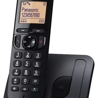 PANASONIC telefon bežični KX-TGC210FXB crni - cover