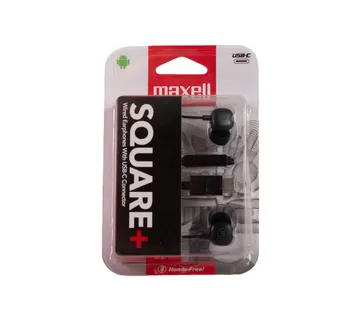 Maxell SQUARE+ USB-C slušalice, crne - Karlovac