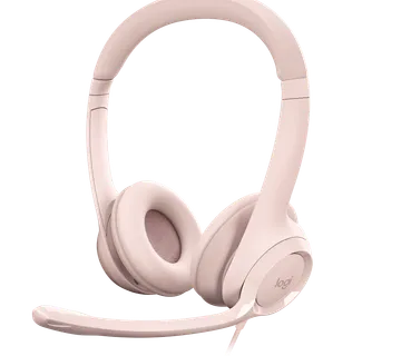 Slušalice+mikrofon LOGITECH H390 USB - roze - cover