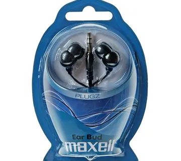Maxell Plugz in-ear slušalice, crne - cover