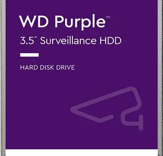 Hard disk 3.5" SATA-3  2TB WESTERN DIGITAL 64MB-cache - Purple Surveillance - cover
