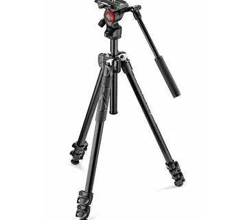 Stativ MANFROTTO 290 MK290LTA3-V sa MVH400AH video glavom - cover