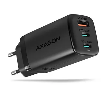 AXAGON ACU-DPQ65 zidni punjač 1xUSB-A QC4, 2xUSB-C PD 33/65W, crni - cover