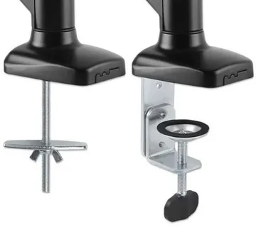 Manhattan nosač stolni monitor17"-32",2x9kg,crni - cover