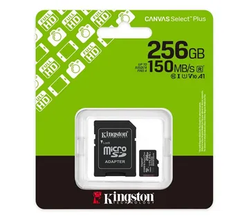 Memorijska kartica Micro Secure Digital 256GB KINGSTON Canvas Select Plus - cover