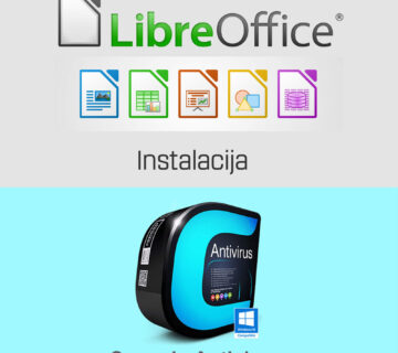 Instalacija Office paketa, Antivirusnog programa - cover