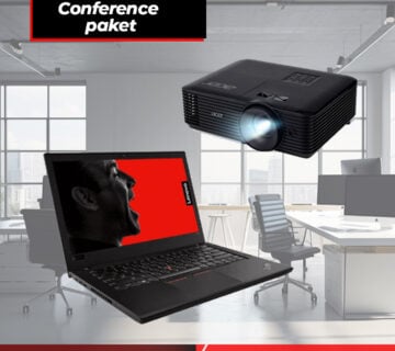 NAJAM Conference paket - Prijenosno računalo Lenovo ThinkPad T480 + projektor Acer - cover