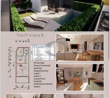LUKSUZNI STAN, NJIVICE, OMIŠALJ, 3SKL, 67 M2 - cover
