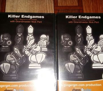 Killer Endgames (komplet od 2 šahovska dvd-a) - cover