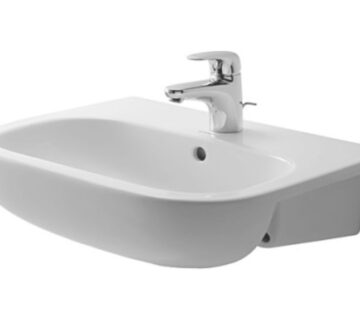 Umivaonik 55x44cm, poluugradni DURAVIT D- Code - cover