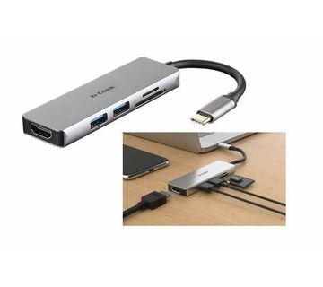 D-Link DUB-M530 5-u-1 USB-C Hub sa HDMI i SD/microSD čitačem - cover