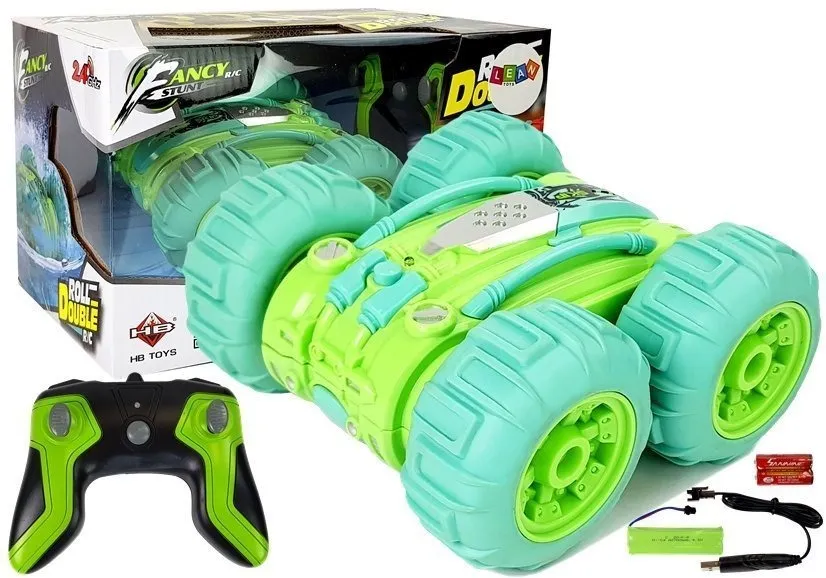 Amphibious Vehicle 1:24 Remote Controlled Green - cover