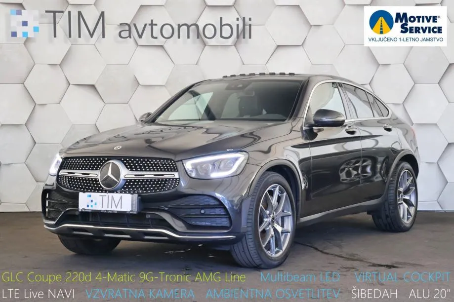 Mercedes-Benz GLC Coupe 220d 4-Matic 9G-Tronic AMG Line COCKPIT - cover