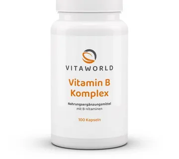 Vitamin B kompleks kapsule, Vita World, 100 kom. - AKCIJA - cover