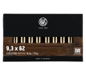 Karabinsko streljivo RWS EVOLUTION 9,3x62 18,8g - cover