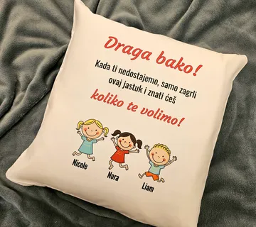 Jastučić za baku - cover