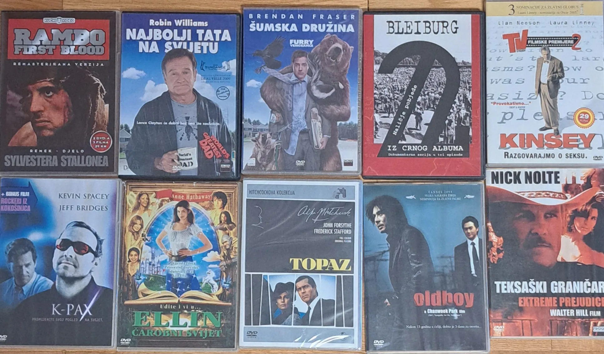 Prodajem DVD filmove - cover