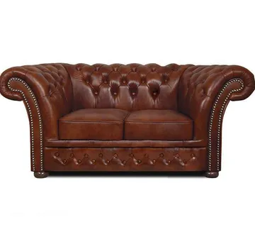 Chesterfield Dvosjed Winfield Basic Luxe Leather | 2-sjedišta - cover