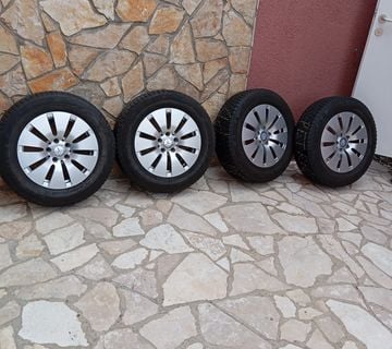 Ali felge i gume za kombi Mercedes Benz  - cover
