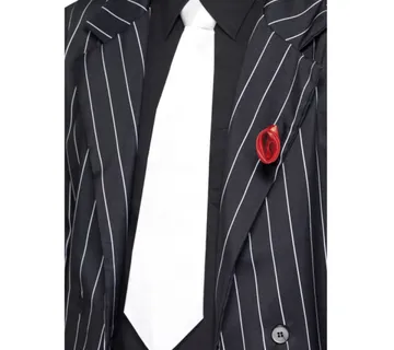 Gangster kravata bijela - cover