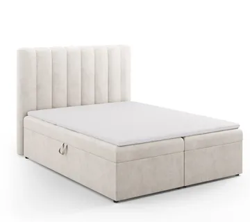 Box spring krevet Kelp, Materijal: Strukturirana tkanina - cover