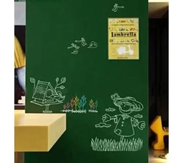Samoljepljiva naljepnica za pisanje kredom u zelenoj boji (45x200 cm) - cover