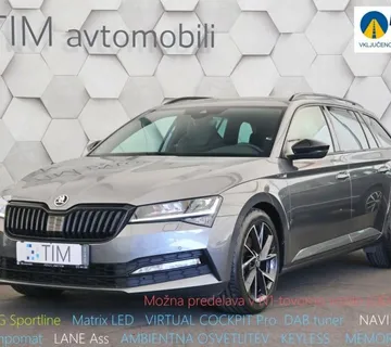 Škoda Superb Combi 2.0TDI DSG Sportline VIRTUAL Pro KAMERA NAVI - cover