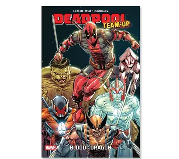 Deadpool Team-Up by Rob Liefeld: Blood of the Dragon - cover