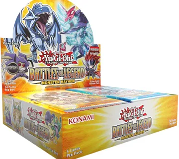 Yu-Gi-Oh! Battles Of Legend: Monster Mayhem Booster Box - cover