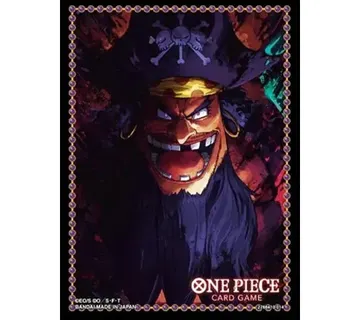 One Piece Official Sleeves Blackbeard - cover