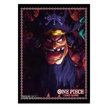 One Piece Official Sleeves Blackbeard - cover