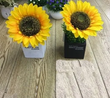 Umjetno cvijeće u tegli suncokret - cover