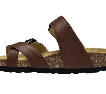 Japanke s remenom oko palca, smeđa konjak - cover