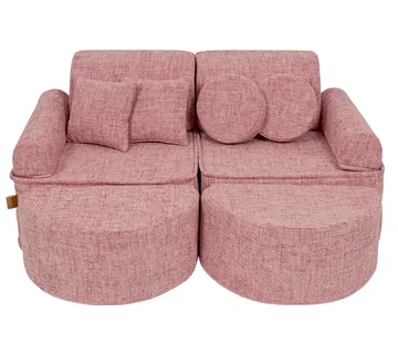 Srednja modularna sofa za djecu - Tangle Bubblegum Pink Plus - cover
